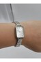 Spectrum Metal Band Silver Color Rectangle Case Women Wristwatch St9125Af