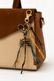 Authentic Heart Detailed Handmade Keychain Bag Charm