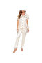 Women's Luxurious Silk Satin Pajama Set - Soft and Comfortable Short Sleeve Nightwear - 6