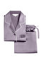 Women's Luxurious Silk Satin Pajama Set - Soft and Comfortable Full Sleeve Nightwear - 4