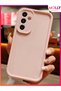 Sand Pink Edges Thick Pan Silicone Case for Samsung Galaxy S24 Fe