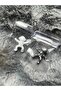 Mini Astronaut Sukushi Sticky Toy Keychain (Astronaut Is 3 Cm, the Package Is 6 cm) - 2