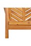 Garden Dining Chairs 2 pcs Solid Wood Acacia - 6