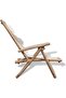 Outdoor Deck Chair Bamboo - 4