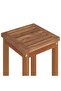 Bar Stools 8 pcs Solid Wood Acacia - 2