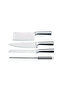 Classic 10 Piece German Stainless Steel Knife Set with Ergonomic Handles and Wooden Storage - 4