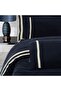 Kımera Cupro Vegan Silk Double Duvet Cover Set Navy Blue - 2