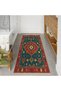 Mosso Multicolor Traditional Patterned Woven Base Modern Decorative Carpet Mosso25 - 6