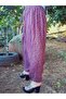 Viscose Press Fabric Floral Patterned Shalwar with Pockets 100% Cotton Size 38 up to 100 kg with Elastic Legs - 3
