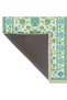 Mosso Green Themed Floral Patterned Woven Base Modern Decorative Carpet Mosso30 - 4