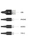 شاحن جوال محول طاقة مدخل 220 فولت مخرج 5 فولت أو 9 فولت شحن سريع 3.0 كابل Micro USB شاحن سريع - 3