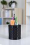 Pen Holder Desk Pen Holder Organizer Pen Holder Black Color Model 90