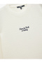 Long Sleeve Crew Neck Textured Embroidered Sweatshirt - 6