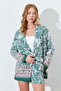 Skirted Blazer Jacket - Khaki |   Ek100355055
