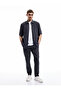 Cotton Pocket Detail Relaxed Cut Waist Lace up Canvas Pants
