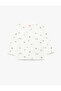 Cotton Long Sleeve Crew Neck Printed T-Shirt