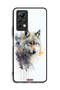 غطاء حماية لهاتف Infinix Note 11 Pro بتصميم فن تجريدي من الذئب - 2