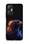 غطاء حماية لهاتف Infinix Hot 20 5G بنقشة فن النسر - 2