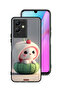 غطاء حماية لهاتف Infinix Note 12 5G بتصميم أرنب صغير لطيف