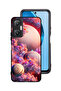 غطاء حماية لهاتف Infinix Hot 20 5G بطبعة غيوم وفن تجريدي
