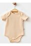 Baby Organic Cotton Sleeveless Snap Fastener Double Body Set - 4