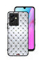 غطاء حماية لهاتف Infinix Note 12 5G مطبوع عليه دبابيس على القماش