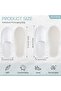 Yu Well Disposable Spa Slippers Fluffy Closed Toe Spa Slippers for Hotel, Home, Guest Use - 7