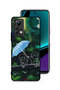 غطاء حماية لهاتف Infinix Note 11 Pro بنقشة زوجين من الفن التجريدي