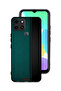 غطاء حماية جلدي بنقشة لهاتف Infinix Smart 6
