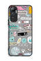 Infinix Hot 20 4G Protective Case Cover Good Vibes Stickers - 2