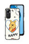 غطاء حماية لهاتف Infinix Hot 20 4G بطبعة Pappy Bear