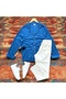 Bürümcük Crinkle Fabric Summer Lycra Men's Shirt Pants Set