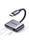 USB C to 3.5mm Headphone Jack Audio Charger Adapter DAC Type C Aux Earphone Splitter Dongle - 2