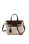 Beige - Brown Plain Women's Handbag Sp1185 - 5