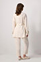 Linen Textured Belt Set - 4