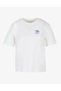 Women's White Seashell T-Shirt - Live Slow Love Deep Written Oversize - 3