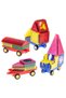 Set Inteligent de Constructie Intellectual Magnets 3D idealSTORE, Include 72 de Elemente Magnetice M - 8