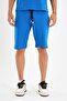 Adjustable Waist Shorts with Pockets