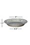 Disposable 9-inch Aluminum Foil Tart/Pie Pans (Pack of 8 pcs) - 2