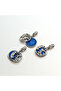 Double Charm Pendant – Mini Heavenly Charm – Moon and Star Duo Pendant – 8X22 mm Double Charm