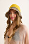 Women's Yellow Camel 2 Color Bucket Hat Spk-00000018 - 2