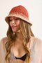 Women's Coral Powder 2 Color Bucket Hat Spk-00000018 - 5