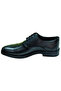 088-Poly Men's Black (40-44) Leather Classic Shoes - 3