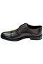 088-Poly Men's Brown (40-44) Leather Classic Shoes - 3