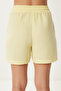 Muslin Blouse Shorts Set Lmc0063 Yellow - 7