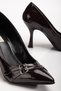 Patent Leather Women's Heeled Shoes – Opening Leather Stylish with Mulini Signature - 6