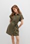 Green Mini Dress 1310723-71549 - 3