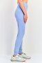 Women Regular Fit Textured Jogger Pants, Dusty Blue - 4