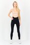 Women Sportswear Fit Short Inseam Training Leggings, Black - 2