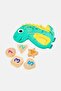 Wooden Critters Dino Number Puzzle - 4